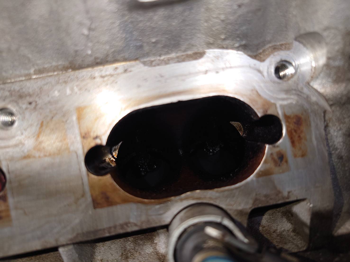 アウディQ3 カーボン堆積3